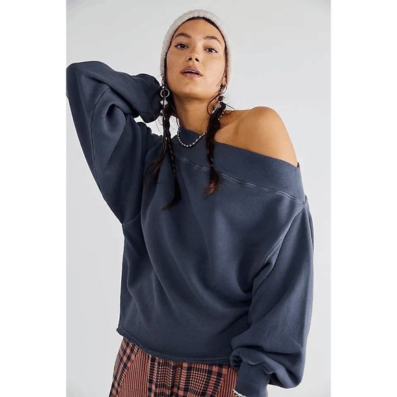 Free People Sweaters - Free People Women's Bri Pullover Sweater - Poppyseed XS